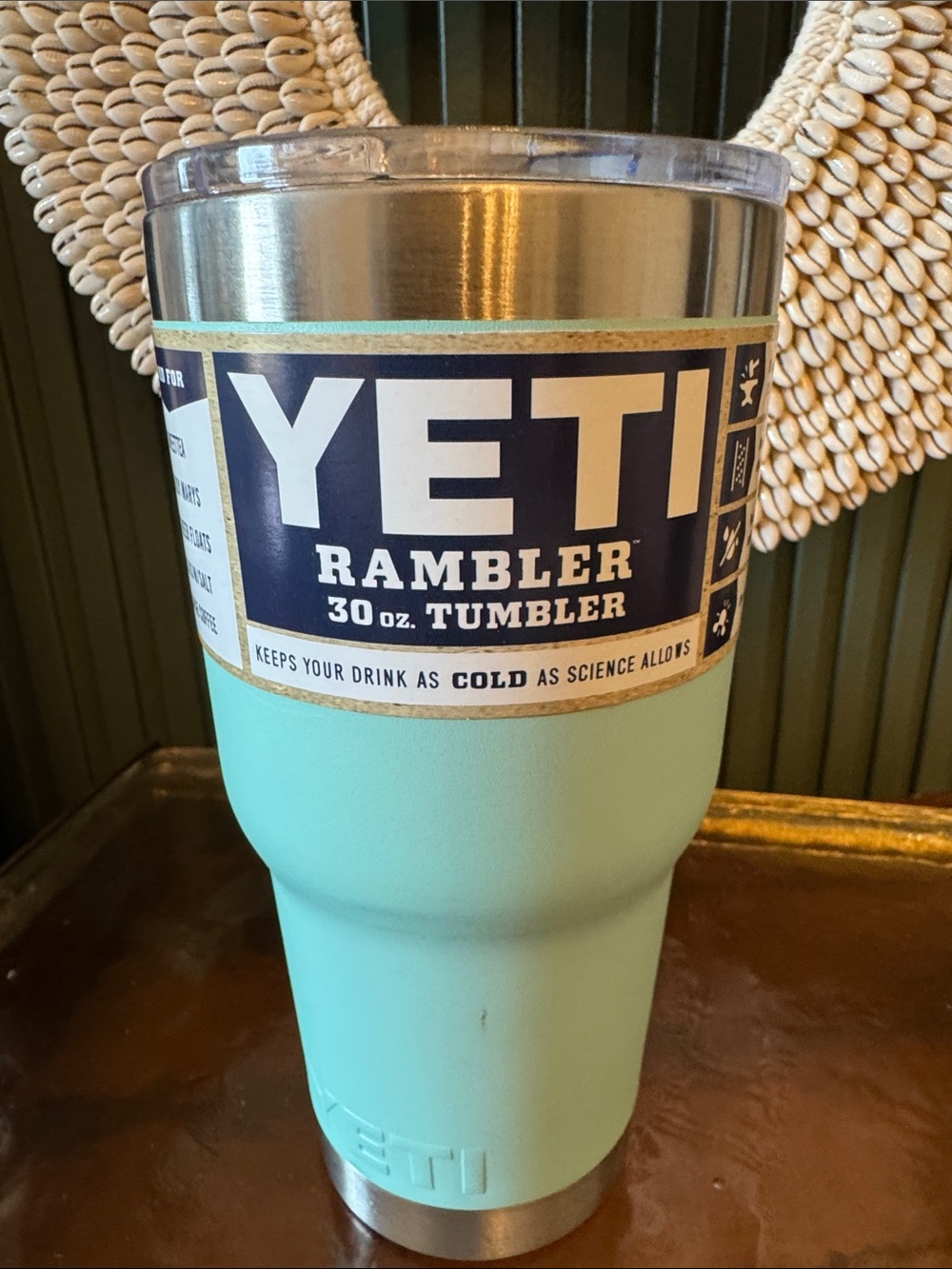 Yeti Rambler 30 oz. Tumbler - Seafoam Blue